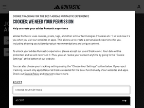 'runtastic.com' screenshot