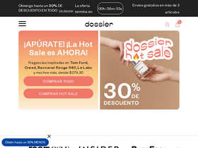 'dossier.mx' screenshot