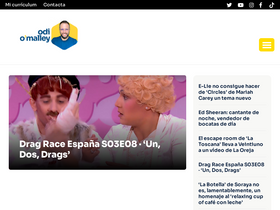 'odiomalley.com' screenshot