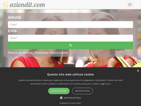 'aziendit.com' screenshot