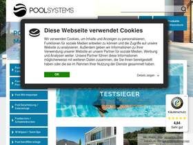 'pool-systems.de' screenshot