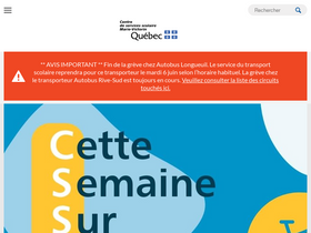 'csmv.qc.ca' screenshot