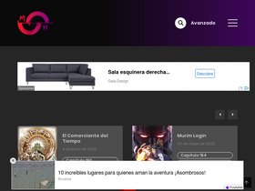 'mhscans.com' screenshot