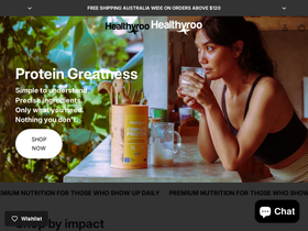 Healthyroo homepage screenshot