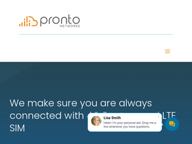 'prontonetworks.com' screenshot