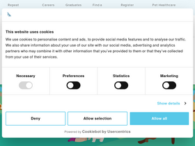 'animaltrust.org.uk' screenshot