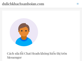 'dulichkhachsanhoian.com' screenshot