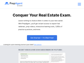 'prepagent.com' screenshot