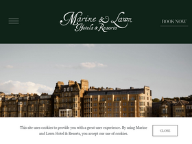 'marineandlawn.com' screenshot
