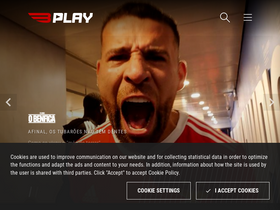 'benficaplay.pt' screenshot