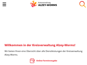 'kreis-alzey-worms.eu' screenshot