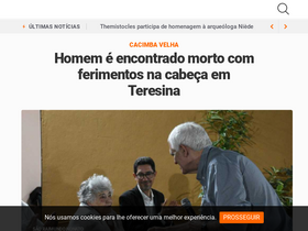 'teresinadiario.com' screenshot