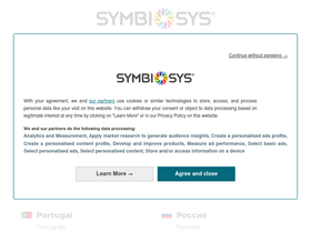 'symbiosys.com' screenshot