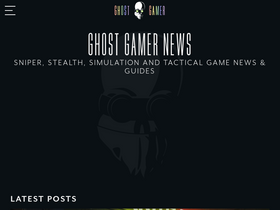 'ghostgamer.news' screenshot