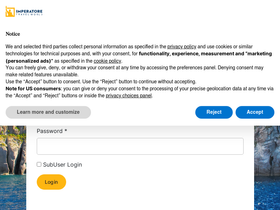 'imperatoretravel.com' screenshot