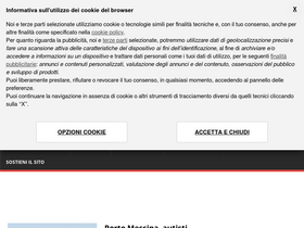 'marittimienavi.net' screenshot