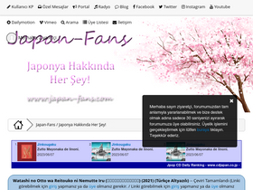'japan-fans.com' screenshot