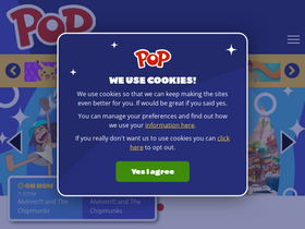 'popfun.co.uk' screenshot