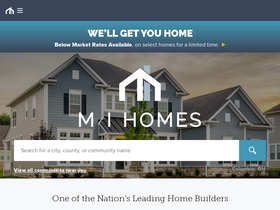 'mihomes.com' screenshot