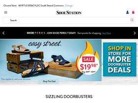 Shoe store station doorbusters