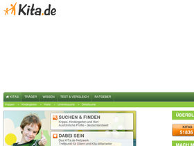 'kita.de' screenshot