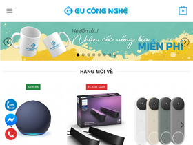 'gucongnghe.com' screenshot