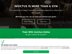 'crossfitinvictus.com' screenshot