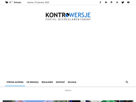 'kontrowersje.net' screenshot