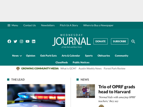 'oakpark.com' screenshot