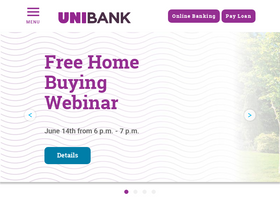 'unibank.com' screenshot