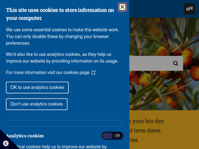 'eastlothian.gov.uk' screenshot