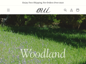 ouiouithelabel.com homepage screenshot