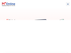 'mplusonline.com' screenshot