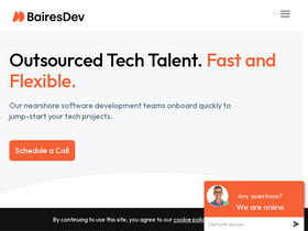 'bairesdev.com' screenshot