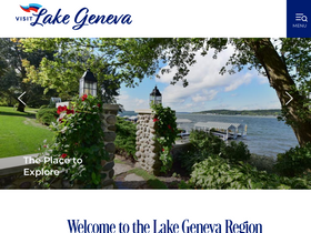 'visitlakegeneva.com' screenshot