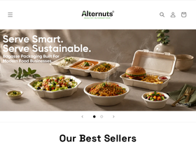 alternuts.com homepage screenshot