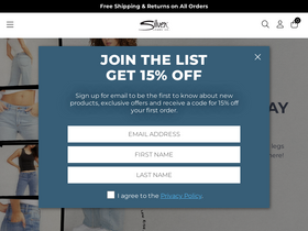 'silverjeans.com' screenshot