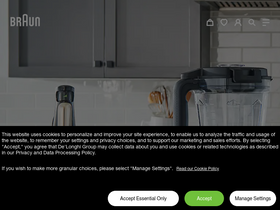 'braunhousehold.com' screenshot