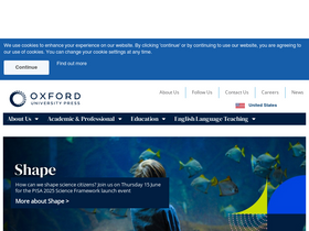 'oup.com' screenshot