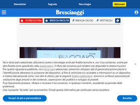 'bresciaoggi.it' screenshot