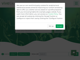 'vivetix.com' screenshot