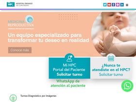 'hpc.org.ar' screenshot