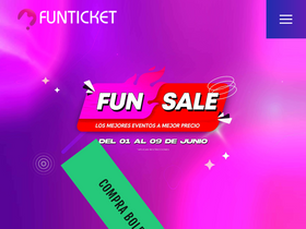 'funticket.mx' screenshot