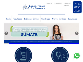 'labmoreira.com' screenshot