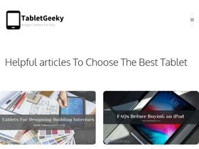'tabletgeeky.com' screenshot