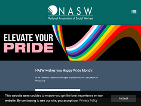 'socialworkers.org' screenshot