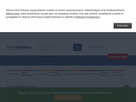 'portalkadrowy.pl' screenshot