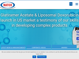 'natcopharma.co.in' screenshot