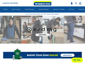 'workscene.com.au' screenshot