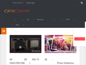 'gfxcamp.com' screenshot